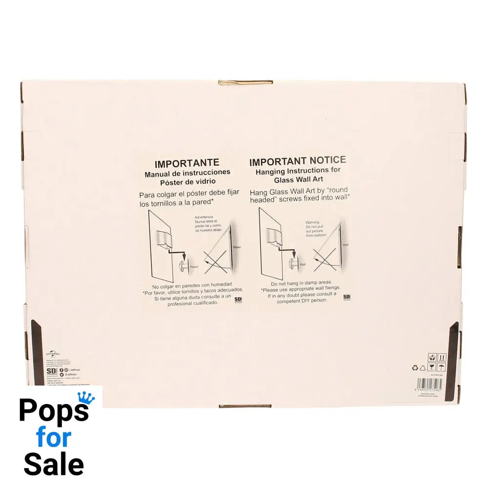 Scarface Glass Poster Say Hello 40 x 30 cm