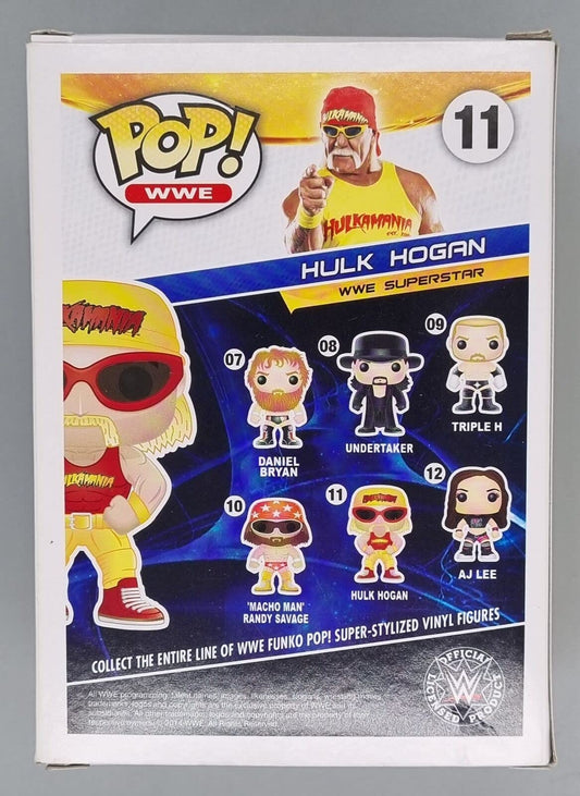 11 Hulk Hogan - WWE - Funko POP - Box Damaged