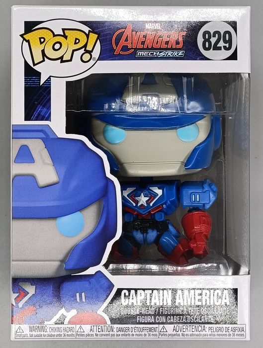 #829 Captain America - Marvel Mech Funko POP