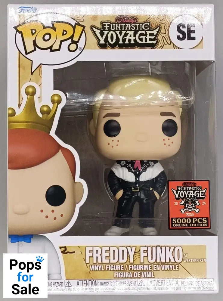 SE Freddy Funko as Western Ken - Limited to 5000 Freddy’s Funtastic Voyage Funko POP