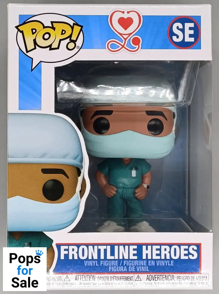 SE Male Hospital Worker #2 - Frontline Heroes Funko POP