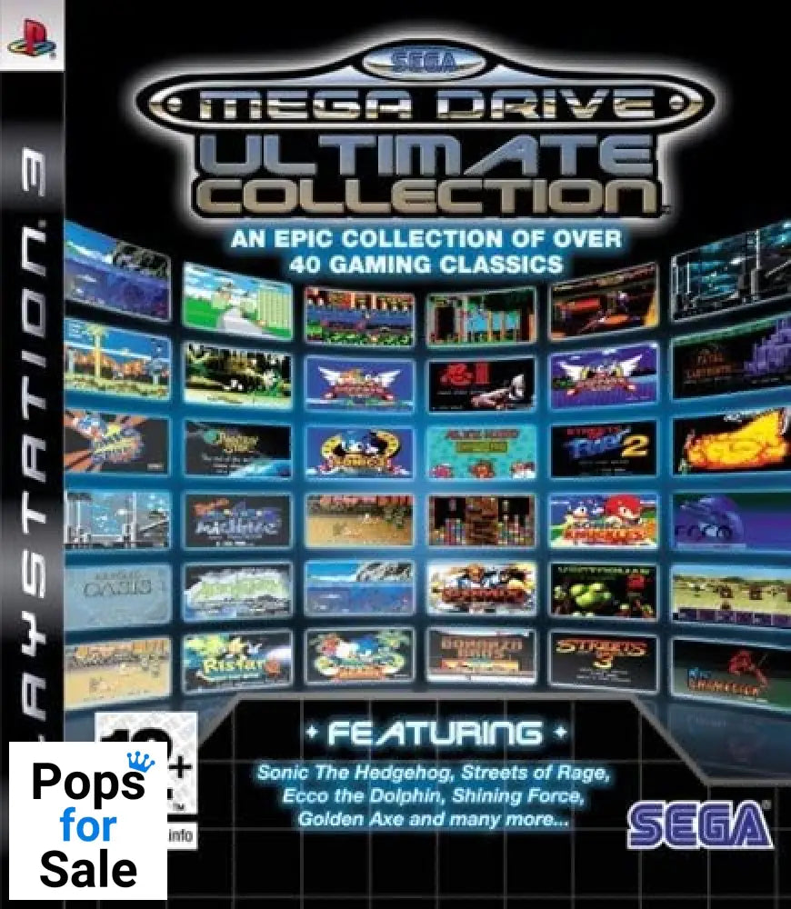 Sega Mega Drive Ultimate Collection for Sony Playstation 3