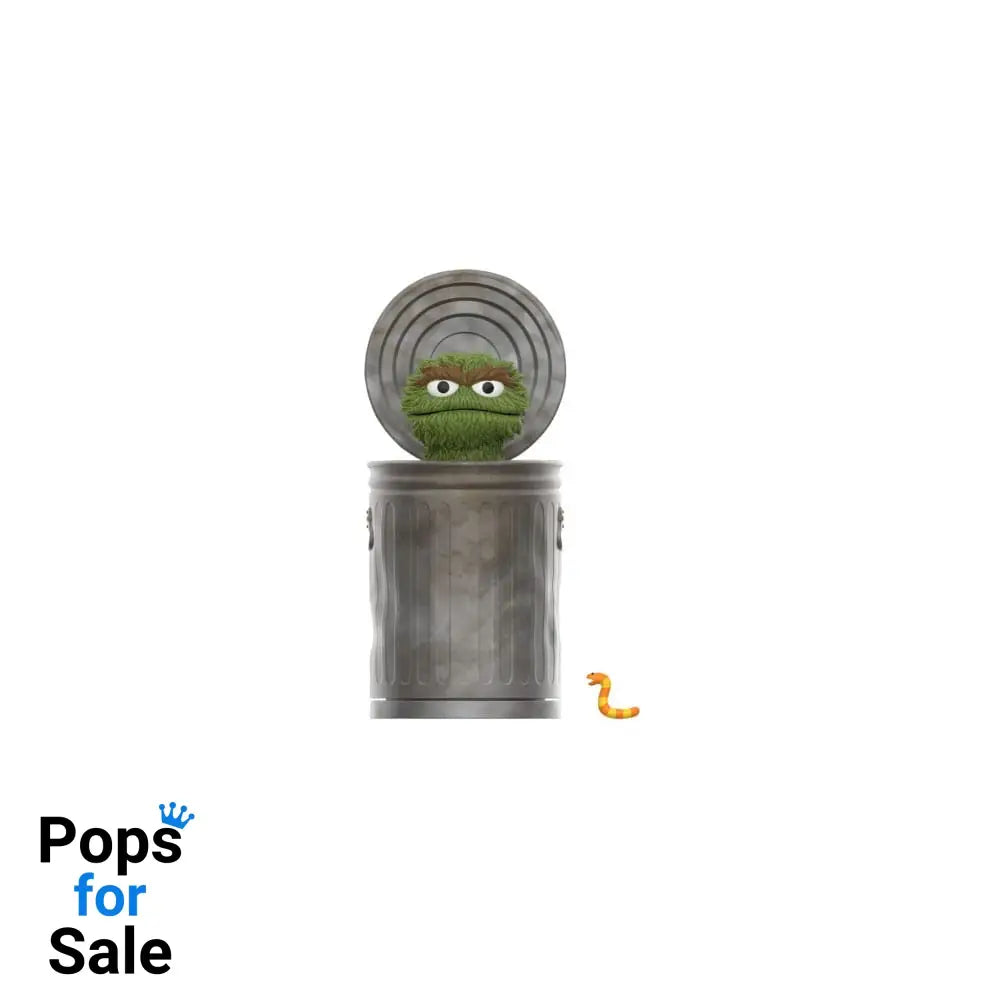 Sesame Street ReAction Action Figure Wave 02 Oscar the Grouch 10 cm