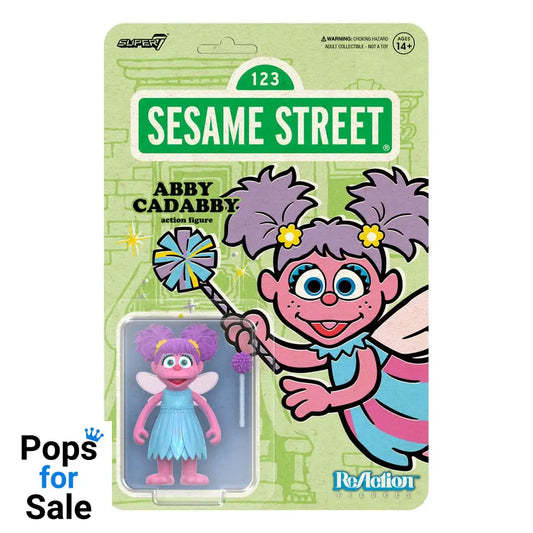 Sesame Street ReAction Action Figure Wave 05 Abby Cadabby 10 cm