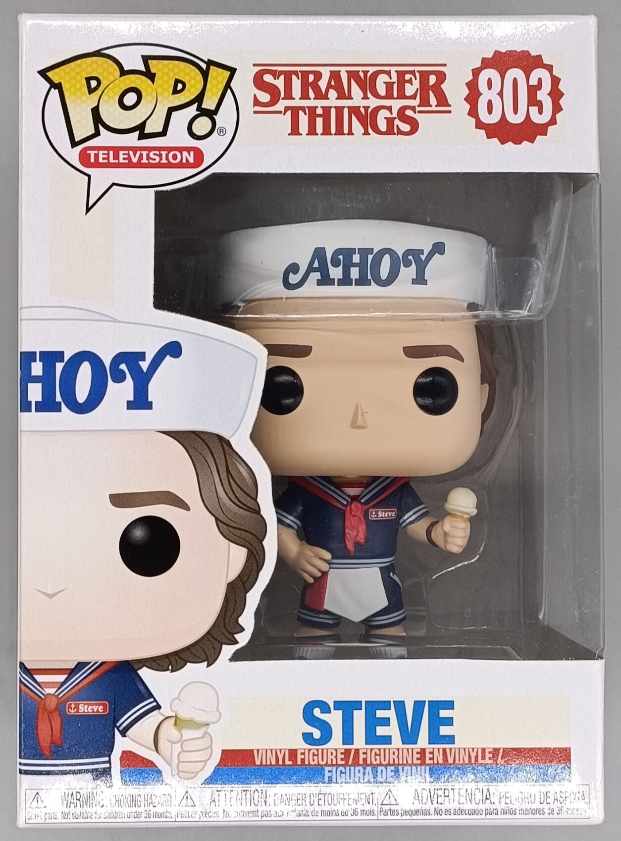 803 Steve (w/ Ice Cream) - Stranger Things Funko POP