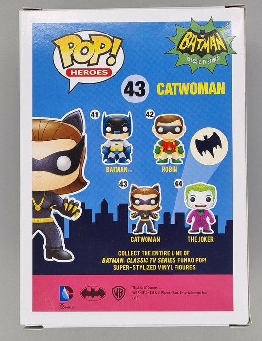 #43 Catwoman - Glitter - DC - Batman Classic TV Series Funko POP