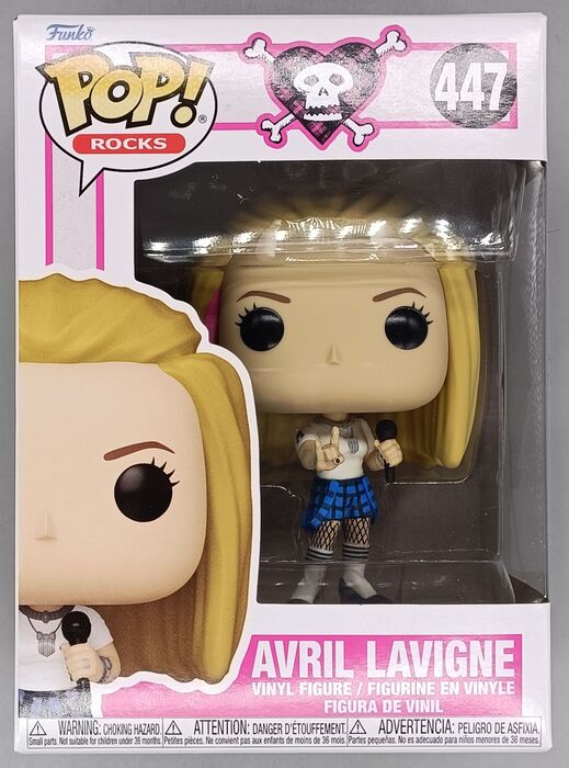 447 Avril Lavigne - Girlfriend - Rocks Funko POP - Brand New