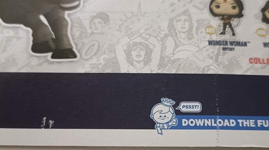 280 Wonder Woman on Pegasus - Rides - DC Wonder Woman 80th Anniversary Funko POP - Box Damaged