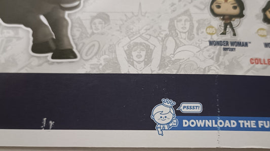 280 Wonder Woman on Pegasus - Rides - DC Wonder Woman 80th Anniversary Funko POP - Box Damaged