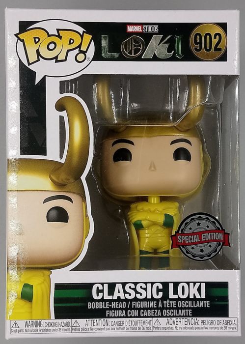 902 Classic Loki - Marvel Loki Funko POP