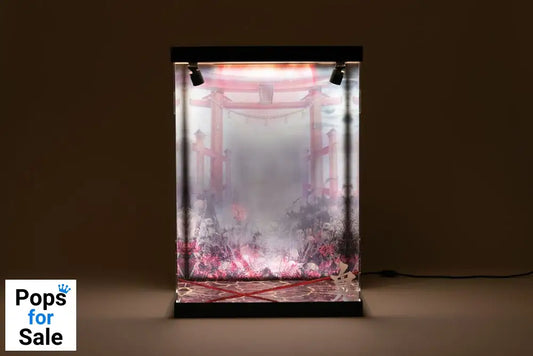 SHINSAI Acrylic Display Case with Lighting Inbina Rasethuhime Saki M Edition 39 cm