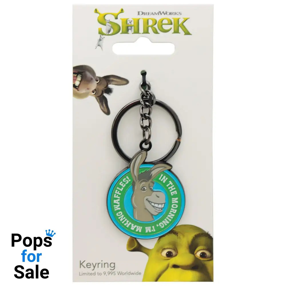 Shrek Limited Edition Donkey Waffles Keyring