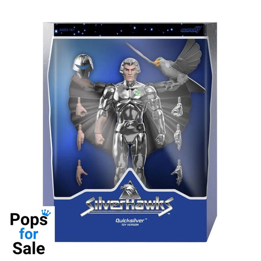 SilverHawks Ultimates Action Figure Quicksilver (Toy Version) 18 cm