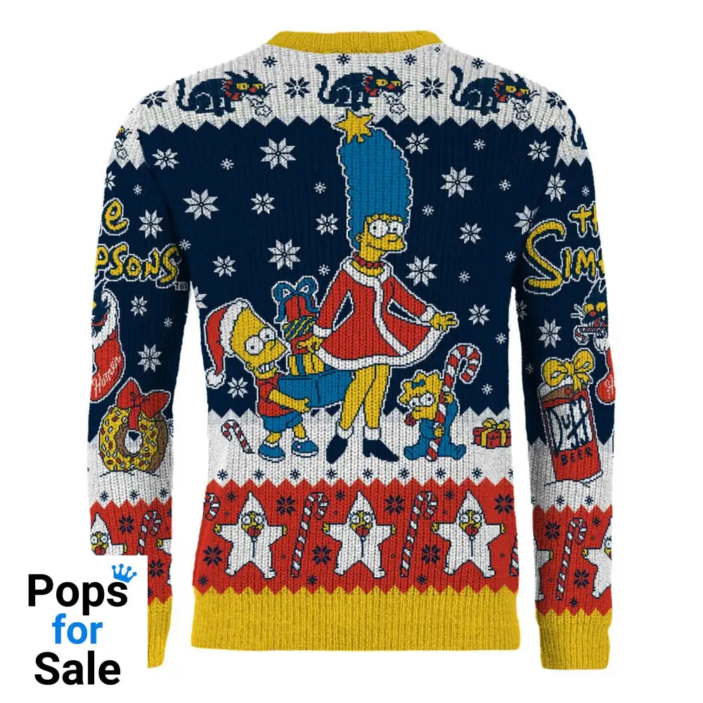 Simpsons Christmas Sweater D'oh Ho Ho!