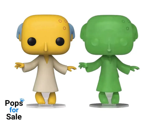 Simpsons Pop! Television Vinyl Figure Glowing Mr. Burns w/Chase 9 cm Assortment (6)