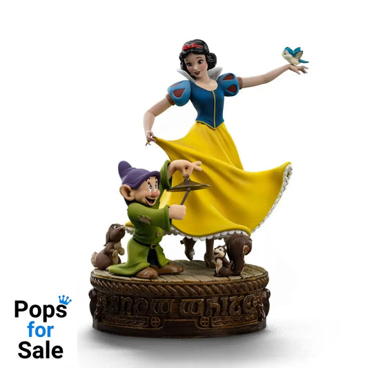 Snow White and the Seven Dwarves Art Scale Statue 1/10 Snow White and Dopey 21 cm