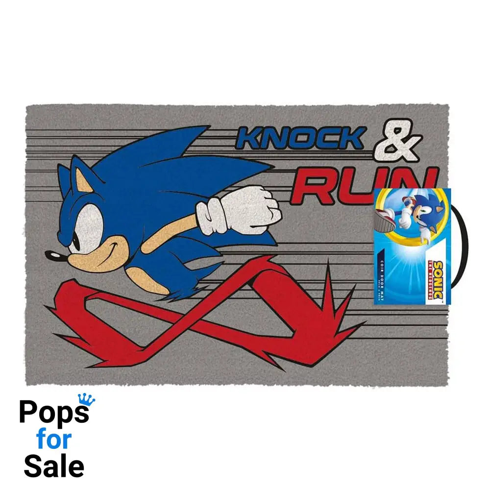Sonic The Hedgehog Doormat Knock And Run 40 x 60 cm Rugs