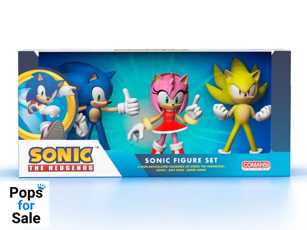 Sonic the Hedgehog Gift Box Set Mini figures Sonic (3) Mini-figures