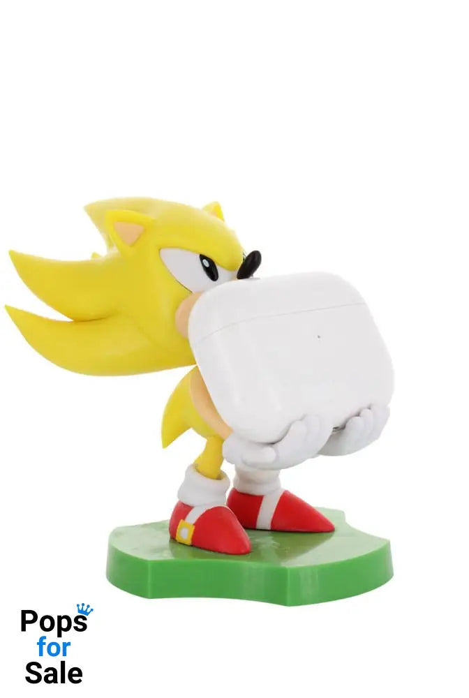 Sonic The Hedgehog Holdems Mini Holder Super Sonic 10 cm Adapters