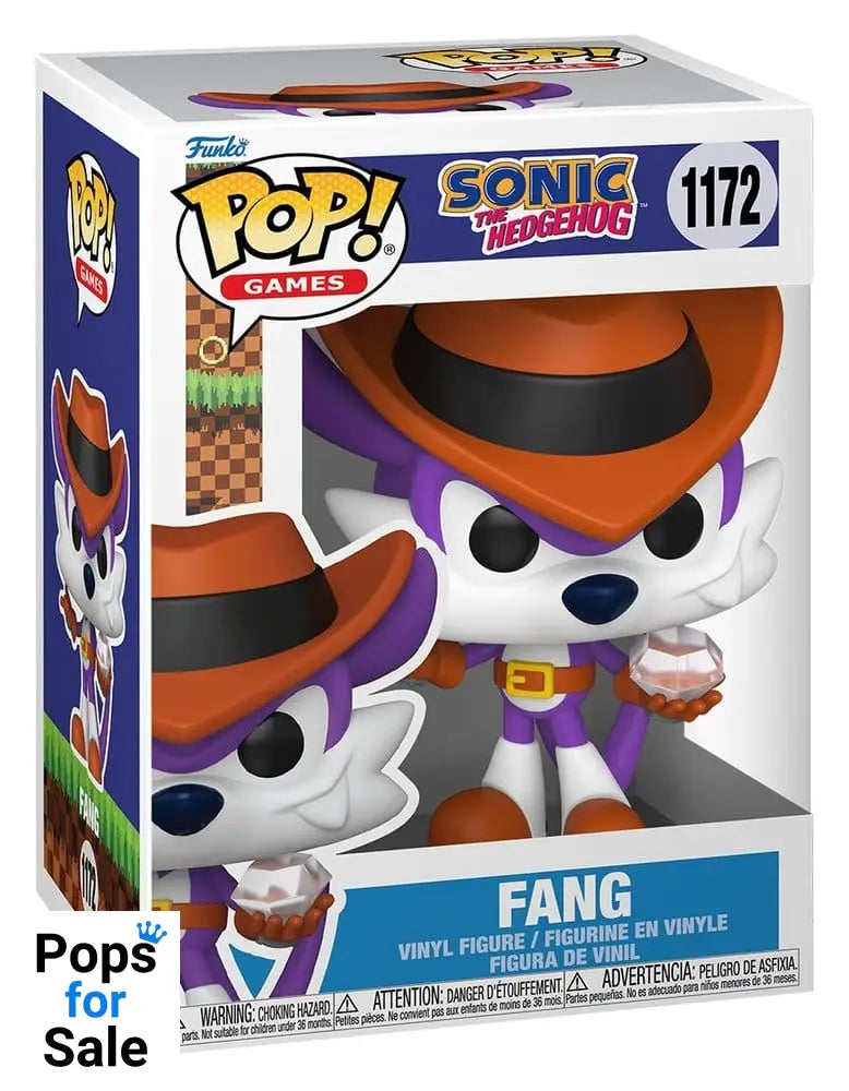 Sonic - The Hedgehog POP! Movies Vinyl Figures Fang the Hunter 9 cm
