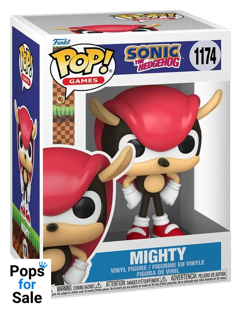 Sonic - The Hedgehog POP! Movies Vinyl Figures Mighty the Armadillo 9 cm