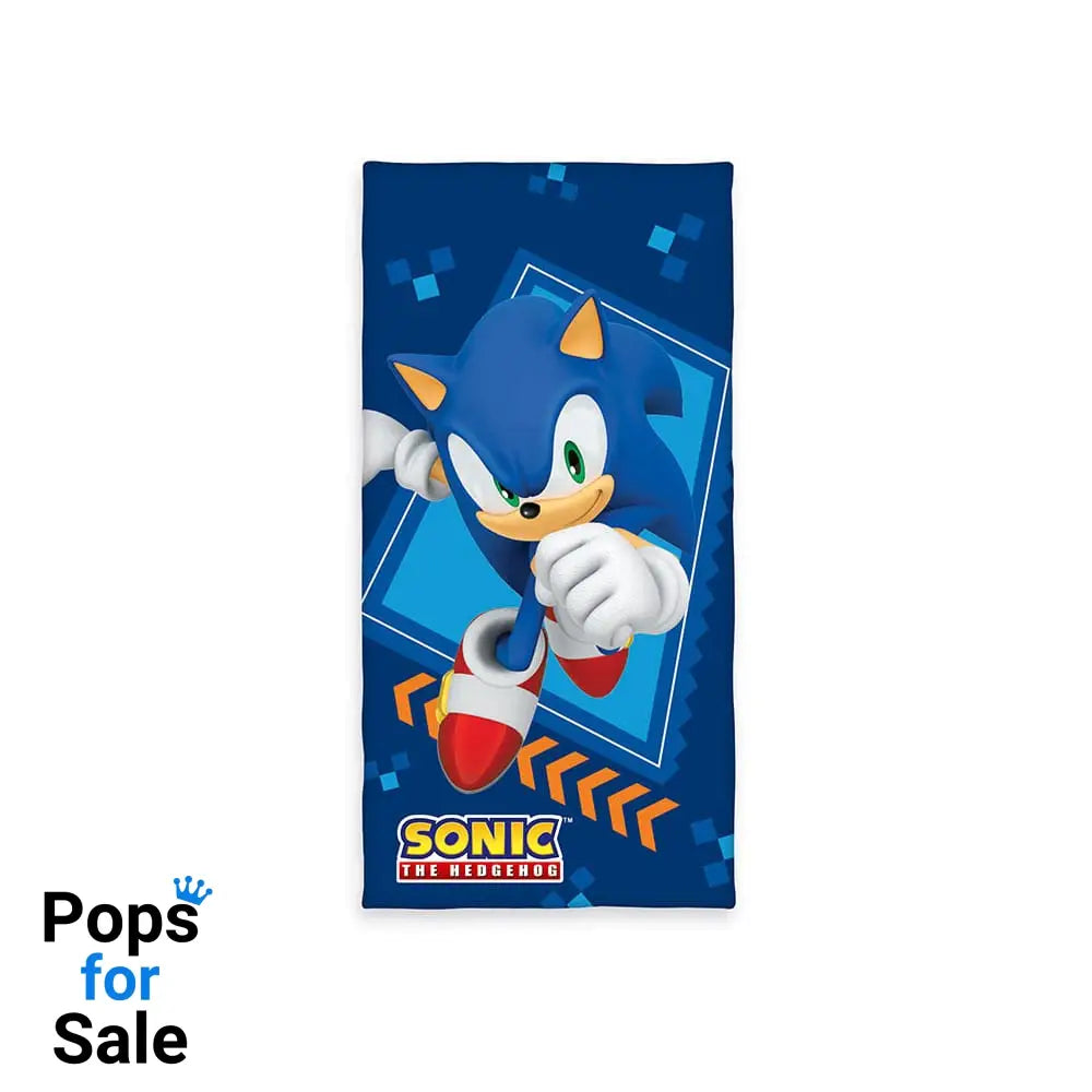 Sonic - The Hedgehog Velour Towel 75 x 150 cm