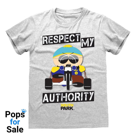 South Park T-Shirt Respect My Authority Size L
