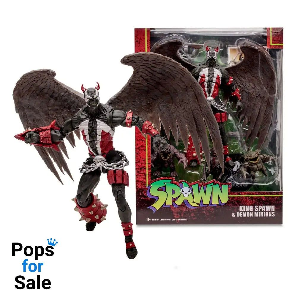 Spawn Megafig Action Figure King Spawn with Wings and Minions 30 cm Action figures