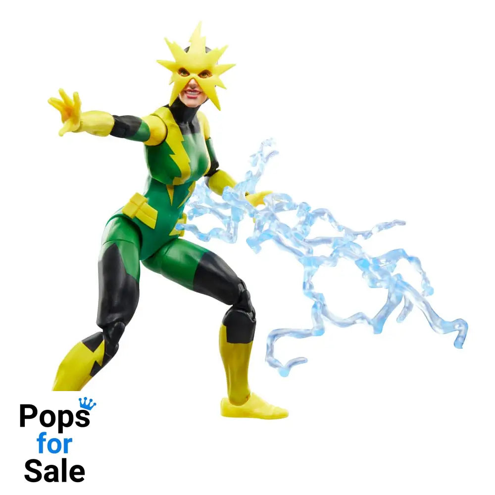 Spider-Man Marvel Legends Retro Action Figure Electro (Francine Frye) 15 cm Action figures