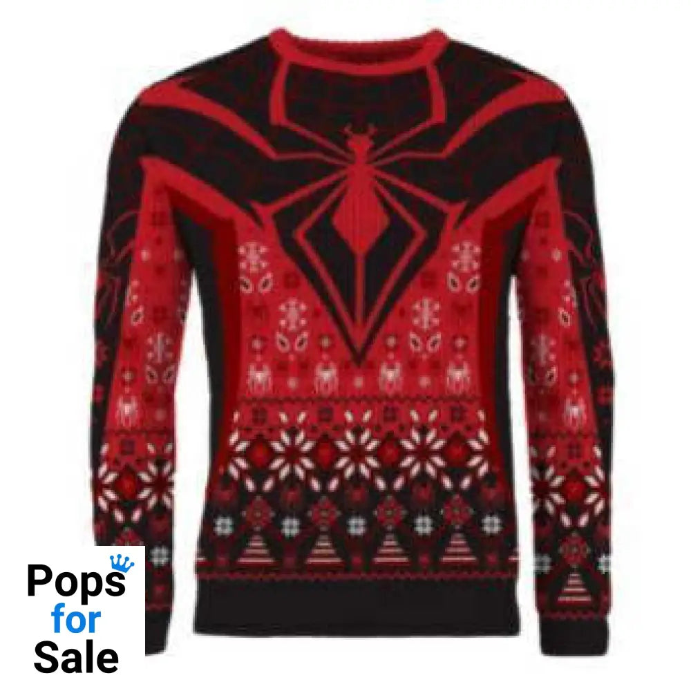 Spider Man Miles Morales Christmas Jumper (Size XL)