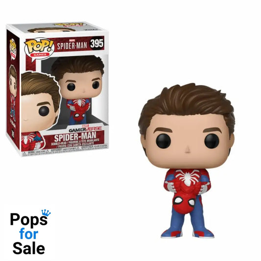 Spider-Man POP! Games Vinyl Figure Unmasked Spider-Man 9 cm