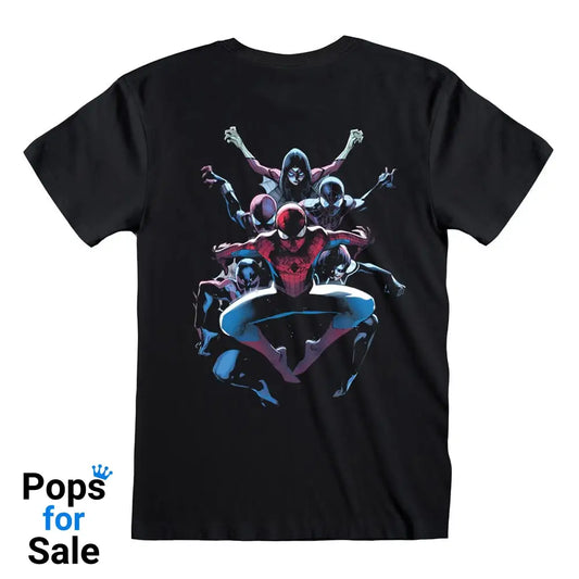 Spider-Man T-Shirt Spiderverse Back Size S