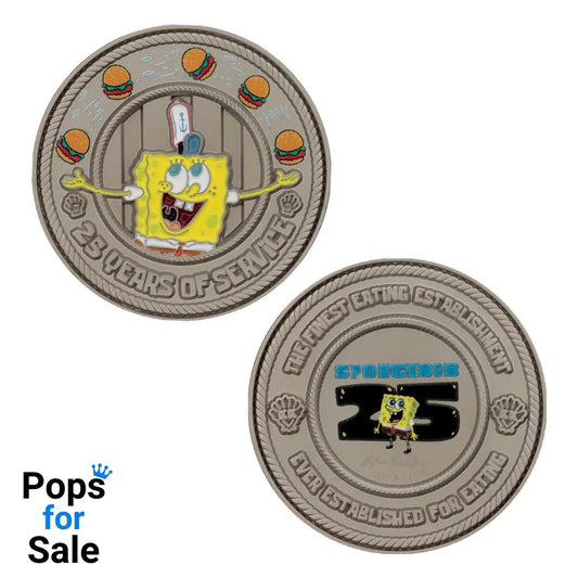 SpongeBob Collectable Coin 25th Anniversary Limited Edition