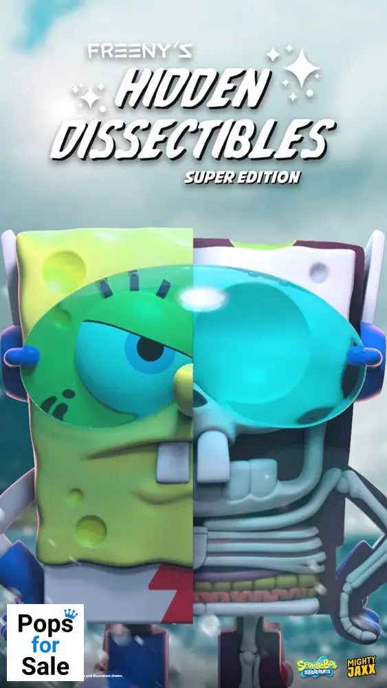Spongebob Squarepants Blind Box Hidden Dissectibles Series 04 (Super ed.) Display (12) Statues