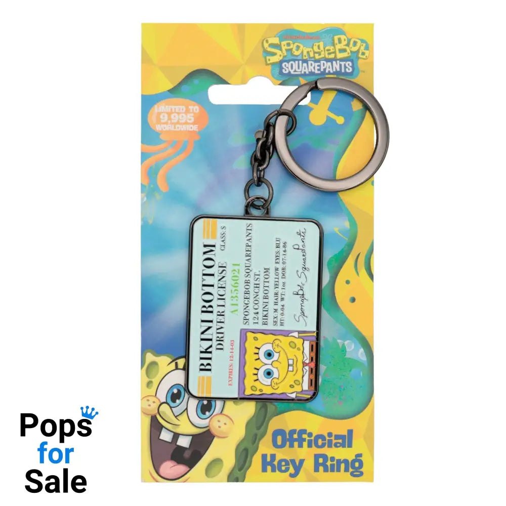 SpongeBob SquarePants Driver License Keyring