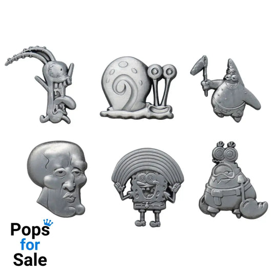 SpongeBob SquarePants Limited Edition Set of 6 Pin Badges 6 Pack of Pins