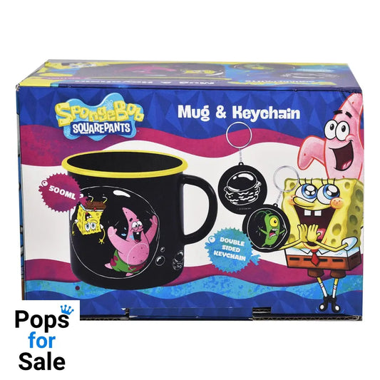 SpongeBob SquarePants Mug and Keychain Set