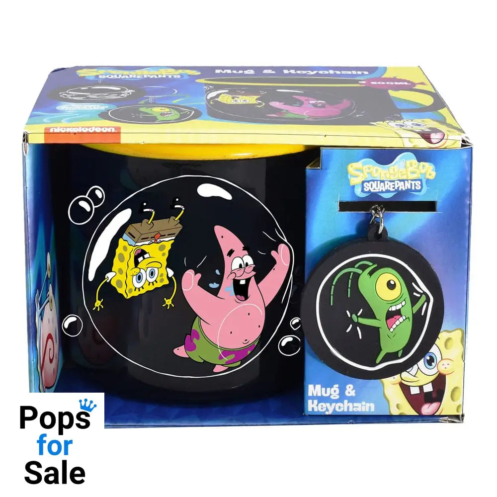 SpongeBob SquarePants Mug and Keychain Set