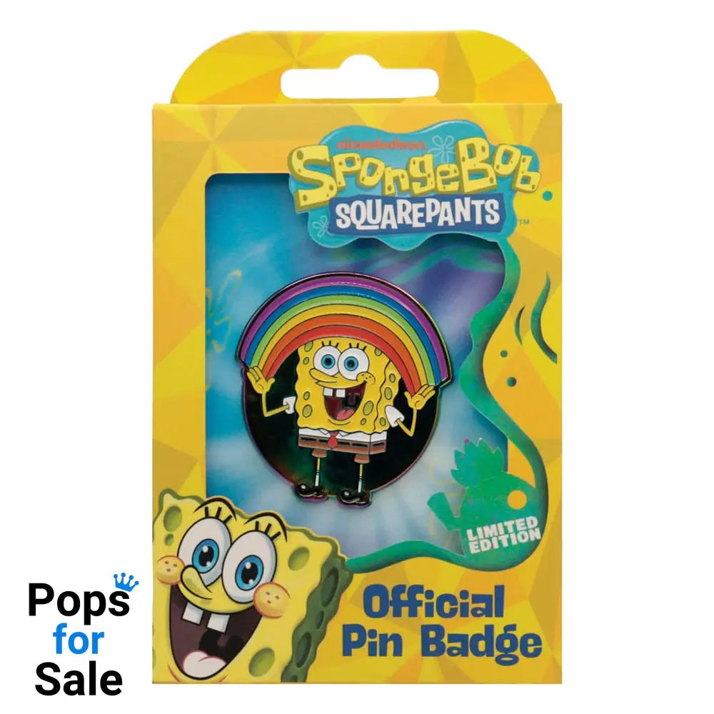 Spongebob Squarepants Pin Badge Rainbow Limited Edition