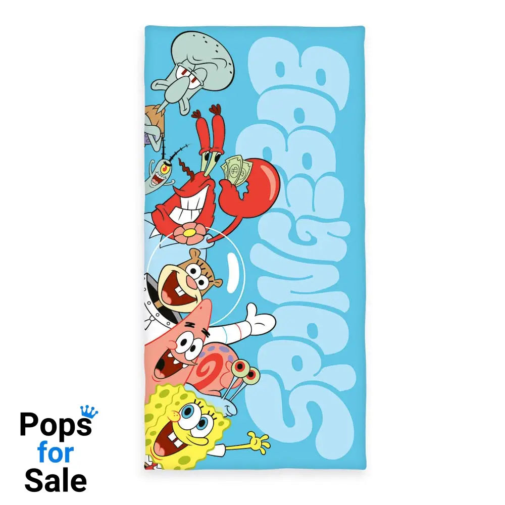 SpongeBob Squarepants Velour Towel 75 x 150 cm Towels