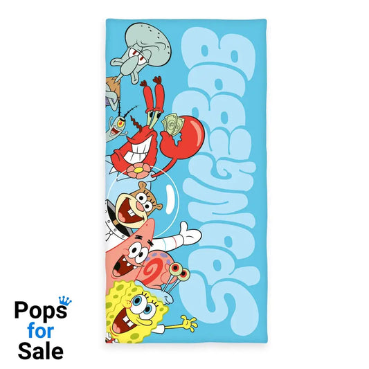 SpongeBob Squarepants Velour Towel 75 x 150 cm