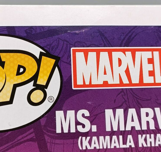#190 Ms. Marvel (Kamala Khan) - Marvel - Box Damaged Funko POP