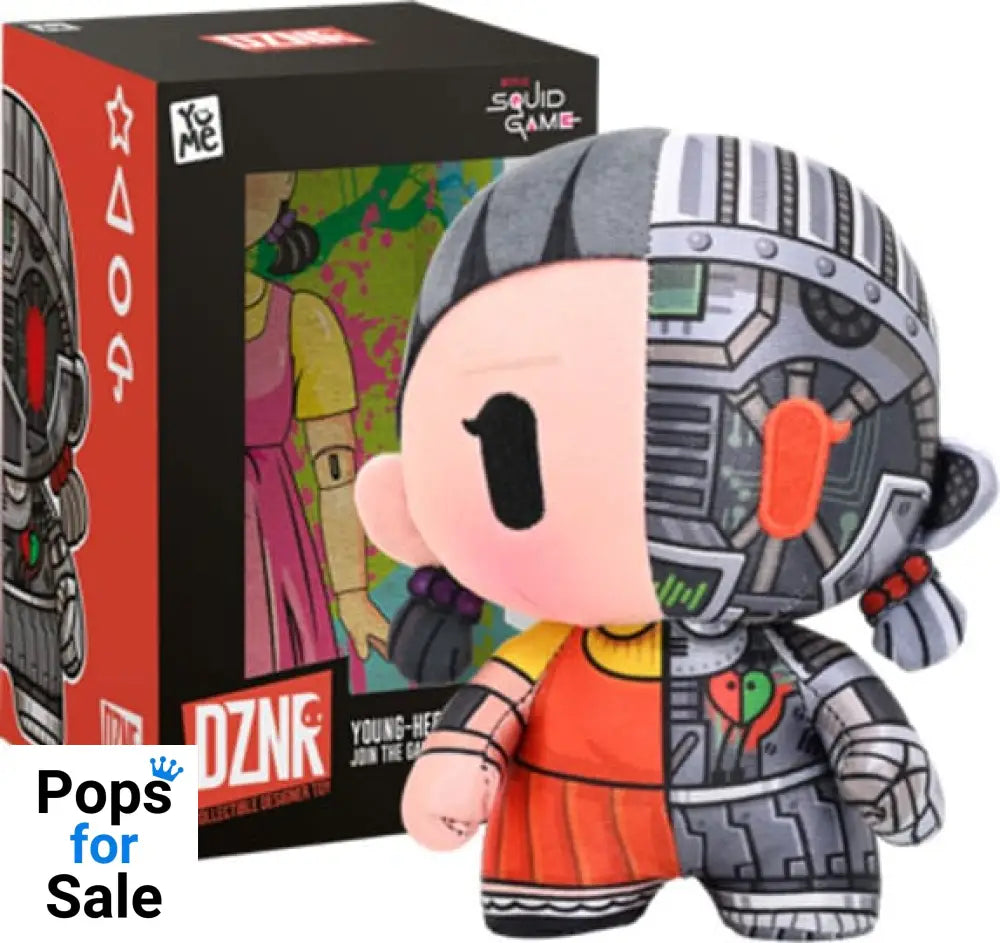 Squid Game DZNR Plush Figure Young-Hee Join the Game Edition 18 cm Plushes