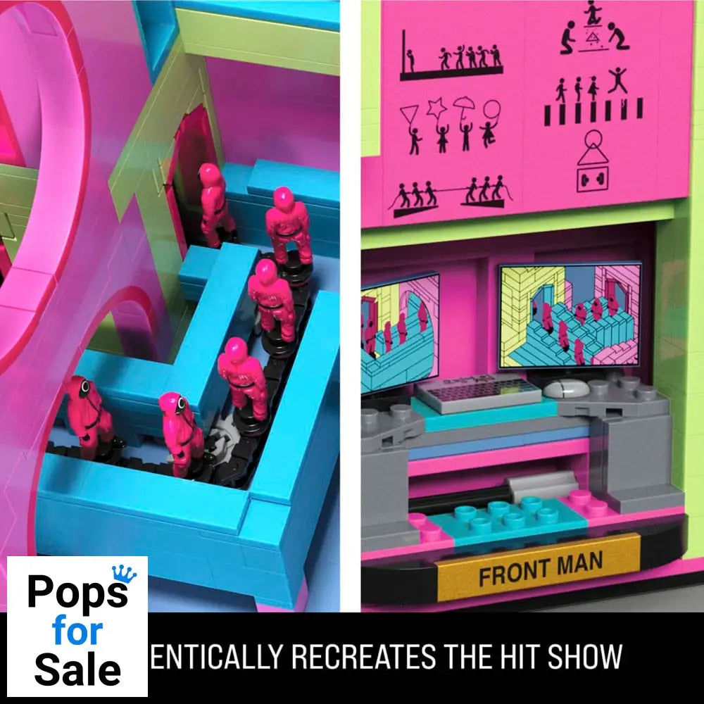 Squid Game MEGA Construction Set Squid Game Staircase Construction kits