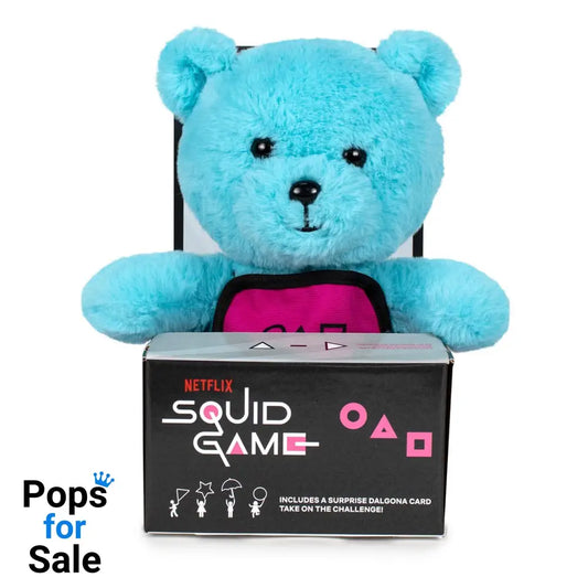 Squid Game Plush Figure Teddy Bear in Displayverpackung 25 cm
