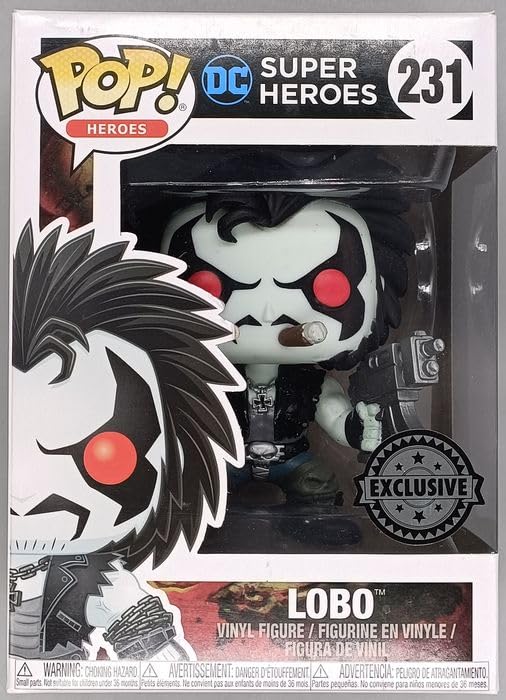 231 Lobo - DC Super Heroes - Funko POP - Box Damaged