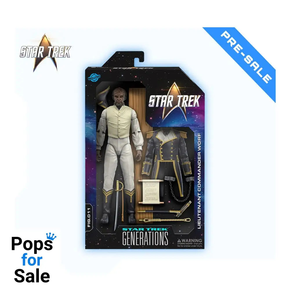 Star Trek: Generations Actionfigur 1/10 Wave 2 Sailor Uniform Worf 16 cm