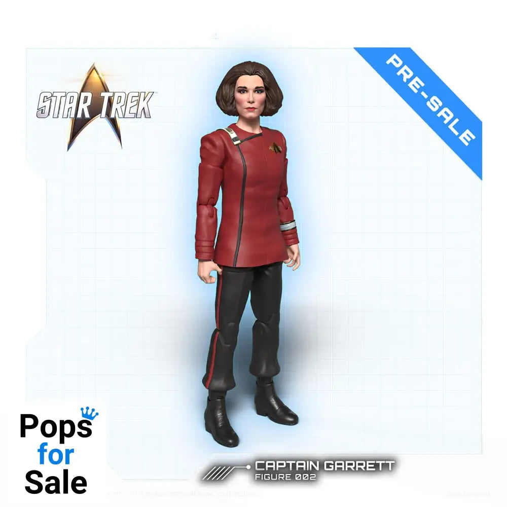 Star Trek: The Next Generation Action Figure 1/12 Captain Garrett 16 cm