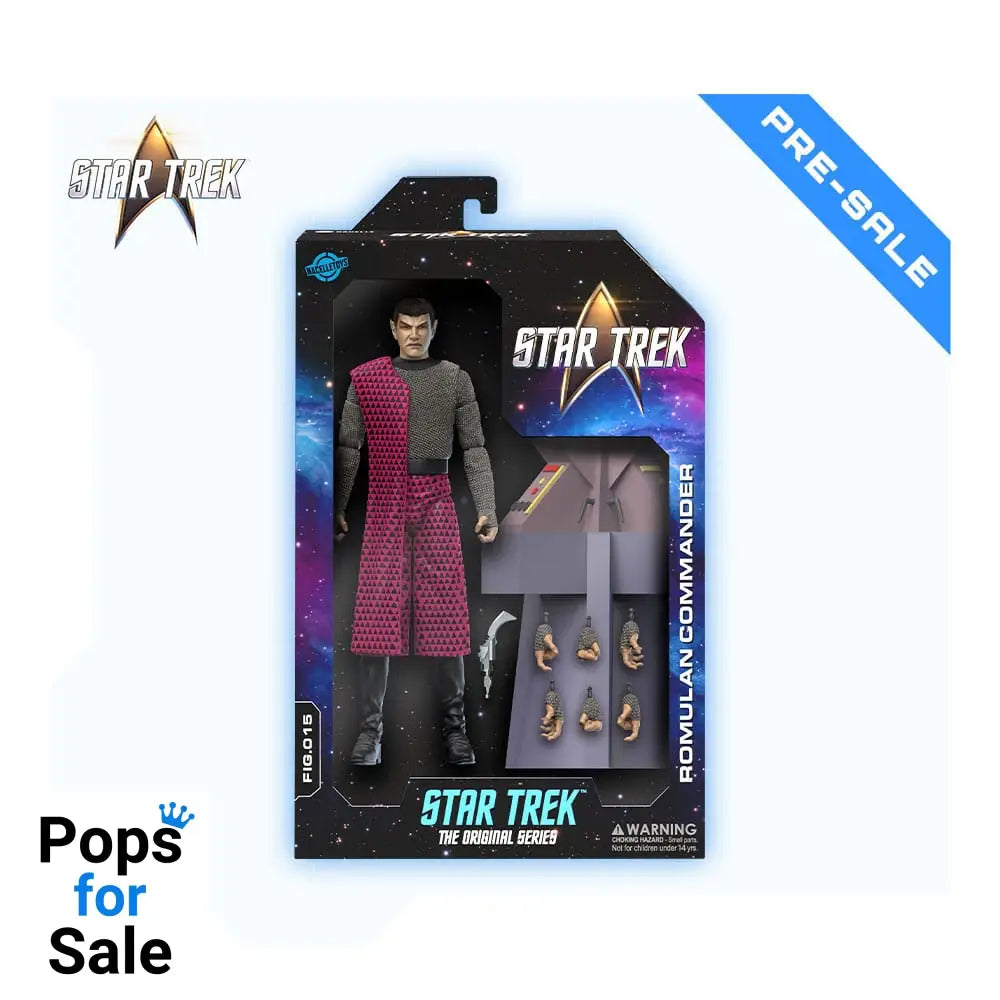 Star Trek TOS Actionfigur 1/10 Wave 2 Romulan Commander (Balance of Terror) 16 cm