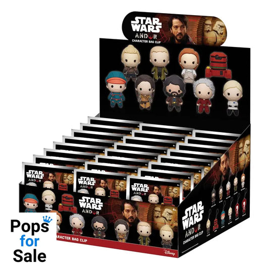 Star Wars 3D Foam Bag Clips Andor Display (24)